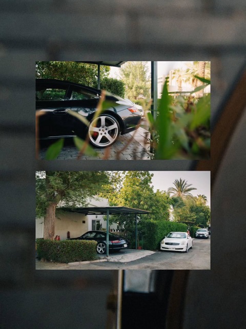 Porsche mirror detail