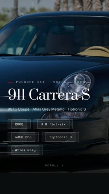 The Porsche dossier website